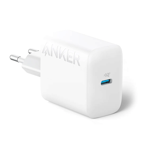 СЗУ адаптер ANKER 312 USB-C 20W (A2347), с кабелем, белый