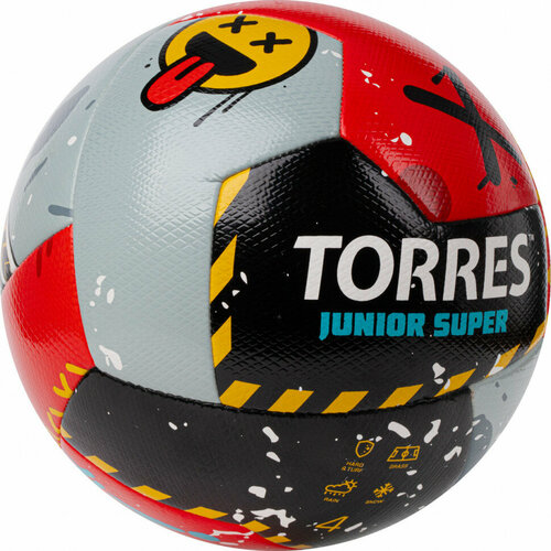 Мяч футбольный TORRES Junior-4 Super, F323304, р.4