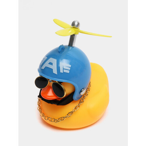 Игрушка Утка в шлеме и очках с пропеллером в машину Цвет Ледяной 599₽