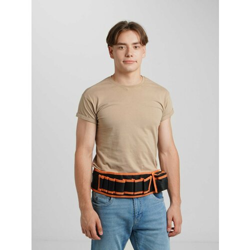 Пояс монтажника для инструмента средний пояс строительный Цвет Оранжевый 899₽