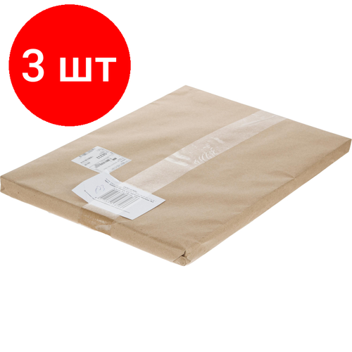 Комплект 3 упаковок, Ватман №1 School А3 100л 190гр, уп. крафт