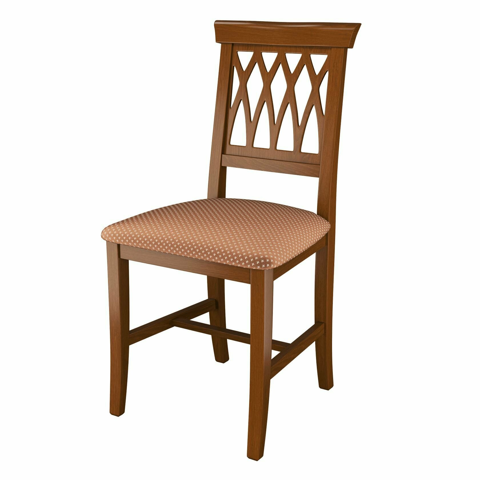 фото Стул деревянный Габри массив бука, белый, эмаль белая