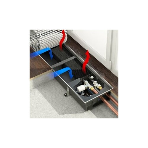 Конвектор Varmann N 230.90.1800 RR U EV1 внутрипольный с естественной конвекцией