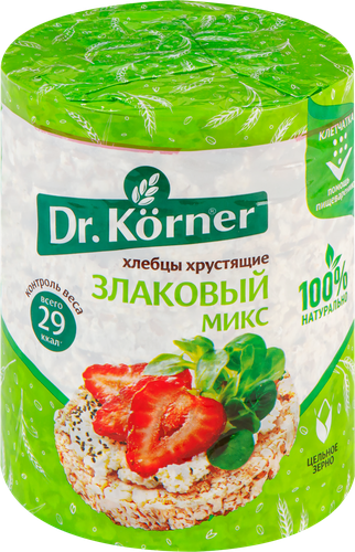 Хлебцы Dr. Korner "Злаковый микс" хрустящие, 90гр - фото №4