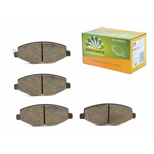 BESTPARTS BP001331 Колодки тормозные Chery Fora Tiggo передние BESTPARTS BP001331