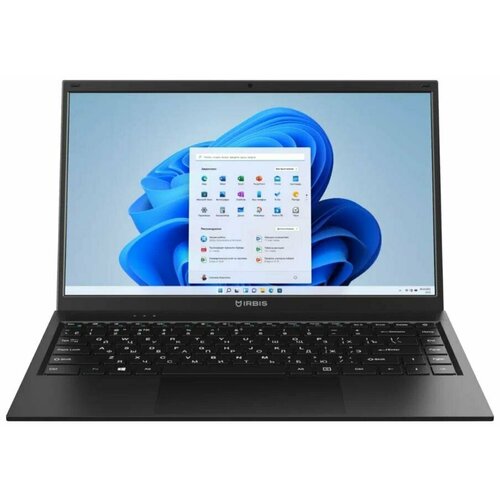 Ноутбук IRBIS 14NBC0001, 14" (1920x1080) IPS/Intel Core i3-1115G4/8ГБ DDR4/512ГБ SSD/UHD Graphics/Windows 11 Pro, черный [14NBC0002]