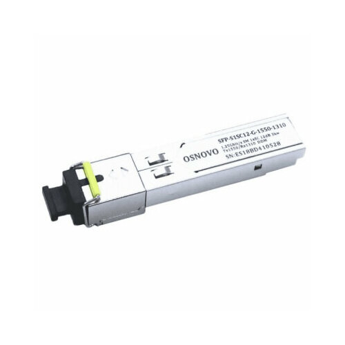 SFP Модуль OSNOVO SFP-S1SC12-G-1550-1310