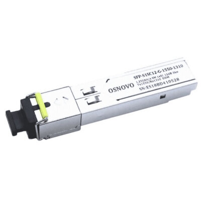 SFP Модуль OSNOVO SFP-S1SC12-G-1550-1310