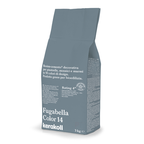 Затирка для плитки полимерцементная Kerakoll Fugabella Color (3кг) 14