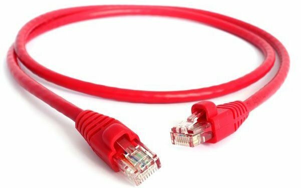 Greenconnect Патч-корд прямой 40.0m, UTP кат.5e, красный, позолоченные контакты, 24 AWG, литой, GCR-LNC04-40.0m, ethernet high speed 1 Гбит/с, RJ45, T568B Greenconnect RJ45(m) - RJ45(m) Cat. 5e U/UTP - фото №14