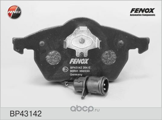 Колодки тормозные передние Fenox BP43142 обеспечивают надежное торможение и долгий срок службы