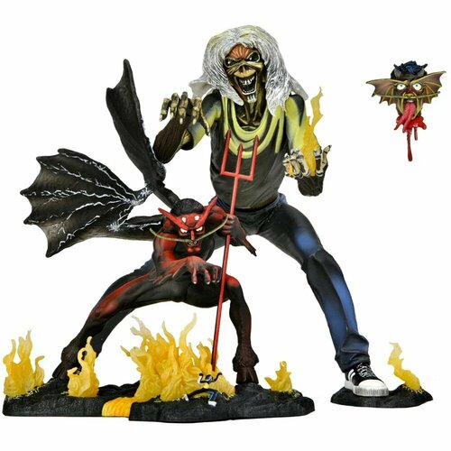 Набор фигурок NECA Iron Maiden - Ultimate Action Figure - Number of the Beast (40th Anniversary) 33690 фигурка super7 iron maiden twilight zone ironw02 twl01