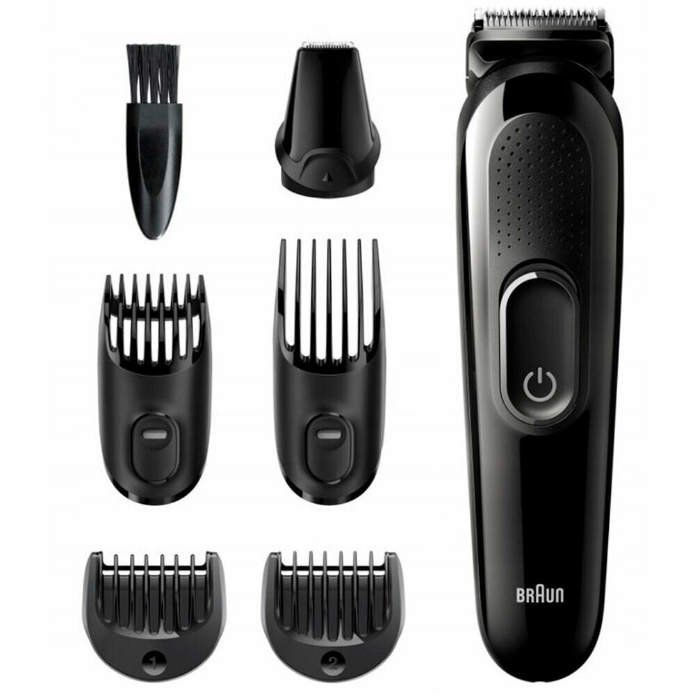 Оригинальный триммер для волос, усов и бороды Braun MGK3225