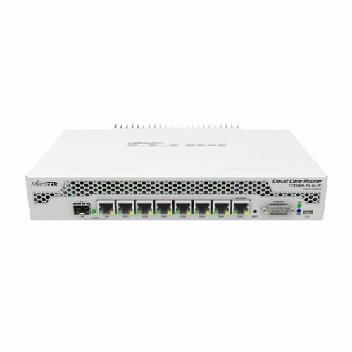 CCR1009-7G-1C-PC Router 19 Rack Mount Ethernet 7x 101001000 1x SFPRJ45 Serial PoE micrUSB RTL 5 001894 8830600₽