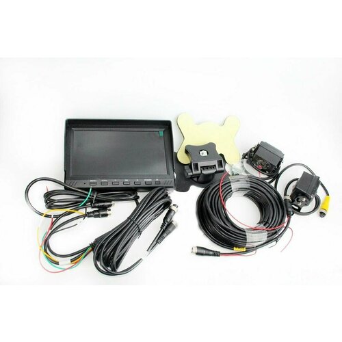 Монитор 7 дюймов с двумя камерами 12-24в 901600₽