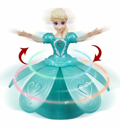 Музыкальная кукла Анна из Холодного сердца /Ангел с крыльями/Интерактивная музыкальная игрушка / кукла Frozen
