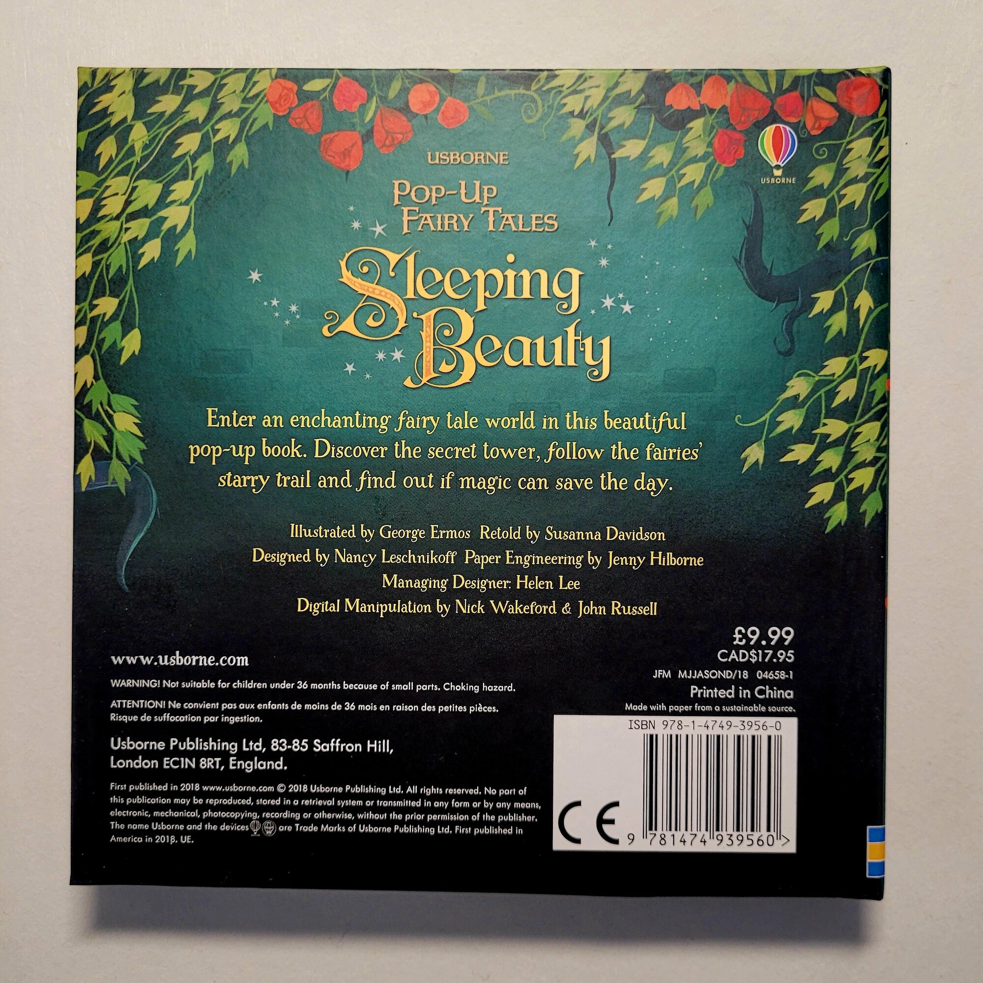 Спящая красавица. Сказки панорамки. Книга-панорама - Sleeping Beauty. Pop Up Fairy Tales - фото №9