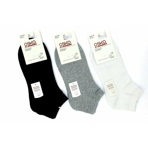 Носки OSKO, размер 37-41, мультиколор носки мужские набор белые укороченные комплект носков 6 пар оско osko