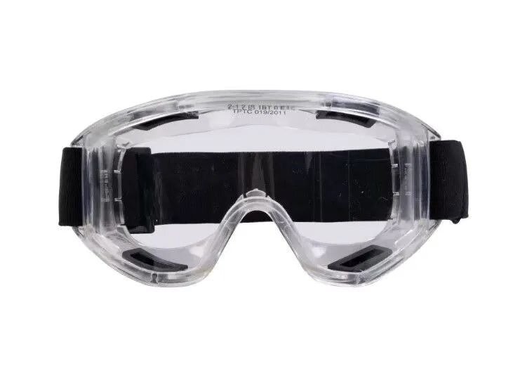 Очки защитные лицевые прозрачные, очки для триммера