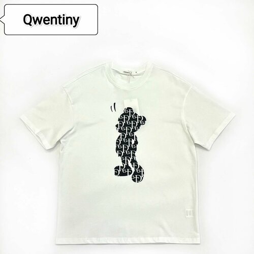 фото Футболка qwentiny, размер 3xl, белый
