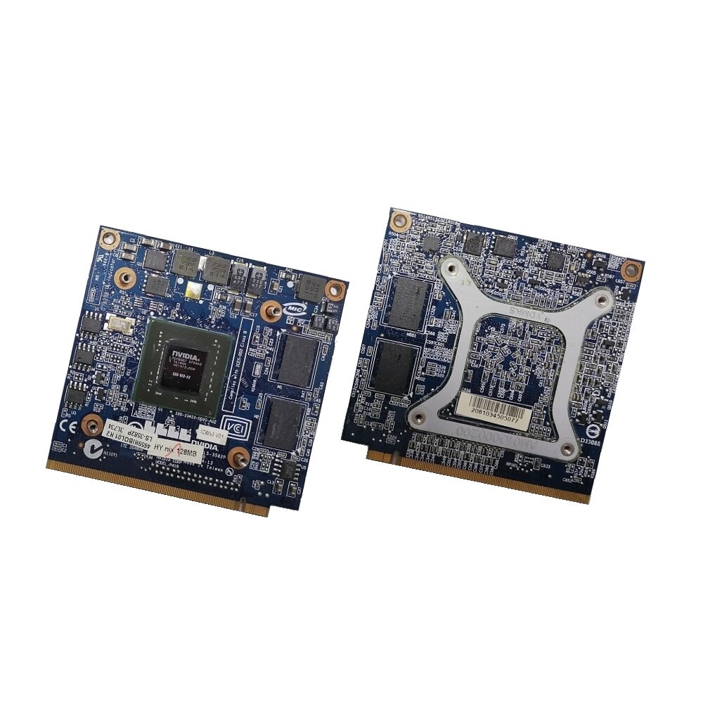 Видеокарта MXM-2, Nvidia GeForce 8400M Gt, 128Mb, G86-603-A2, ICW50 LS-3582P rev:1.0 p/n 0132, дефектная