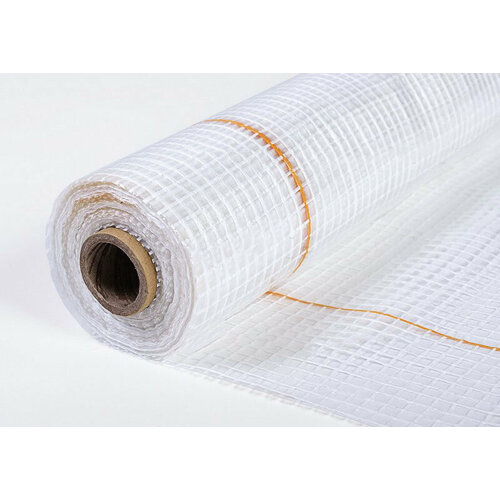 Пленка армированная техническая 2х25 м Leno 120 г/м2, полиэтиленовая, с УФ защитой