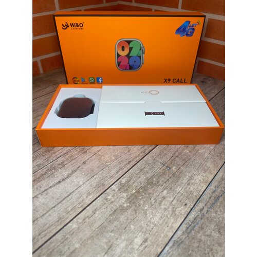 Смарт-часы с сим картой X9 call 4G black 453800₽