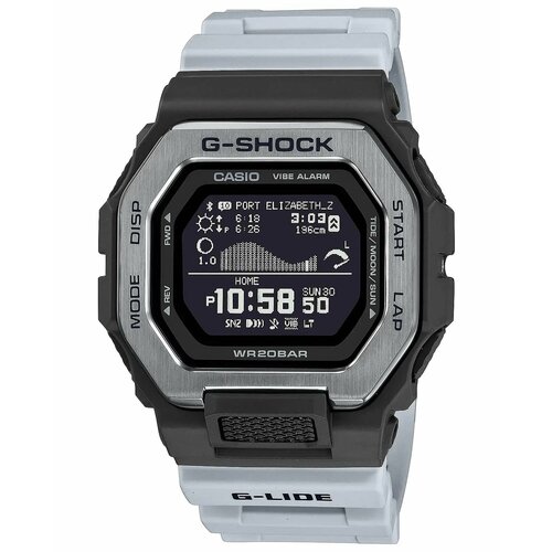 Наручные часы CASIO G-Shock GBX-100TT-8E, белый, серый