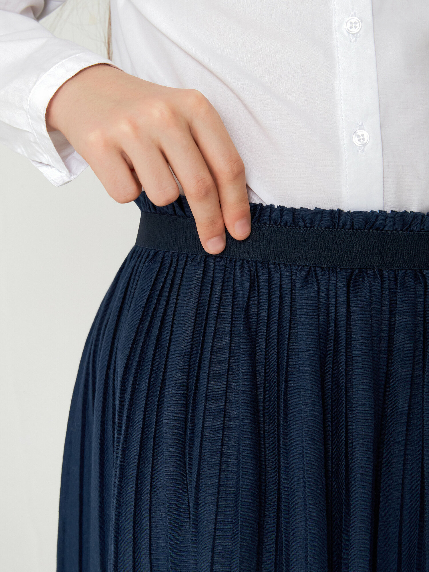 Юбка Acoola, размер 140, темно-синий — фото 1