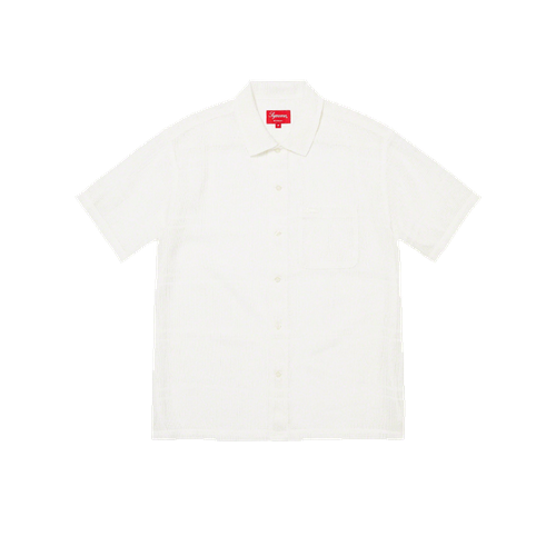 фото Футболка supreme stripe s/s shirt, размер m, белый