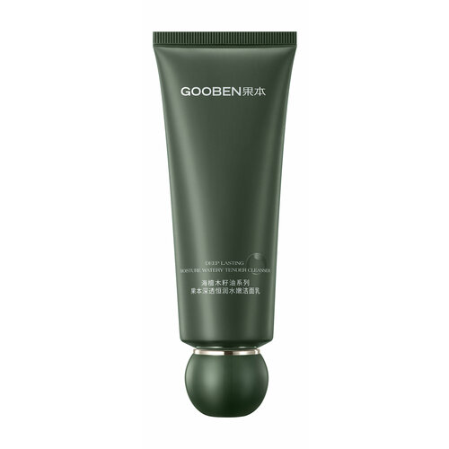 Очищающее средство для лица с маслом ксимении и гиалуроновой кислотой Gooben Deep Lasting Moisture Watery Tender Cleanser очищающее средство для лица rnw der clear bubble deep cleanser 200 мл