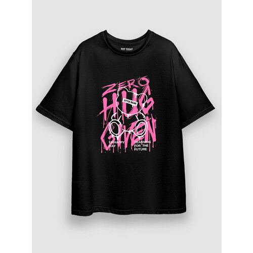 фото Футболка not today, размер l-xl, черный