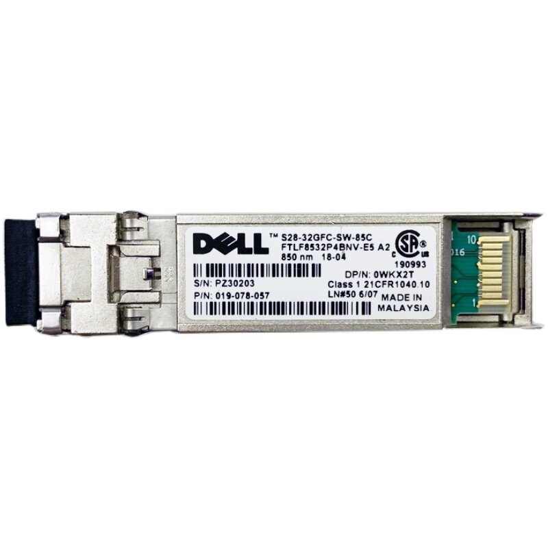 Трансивер Dell S28-32GFC-SW-85C SFP28 MMF 0WKX2T FTLF8532P4BNV-E5 019-078-057