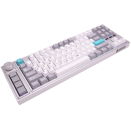 Игровая клавиатура Keychron Lemokey L3 Silver Gateron Jupiter Brown Switch