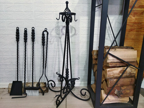 Изображение товара Каминный набор "Венера", черный