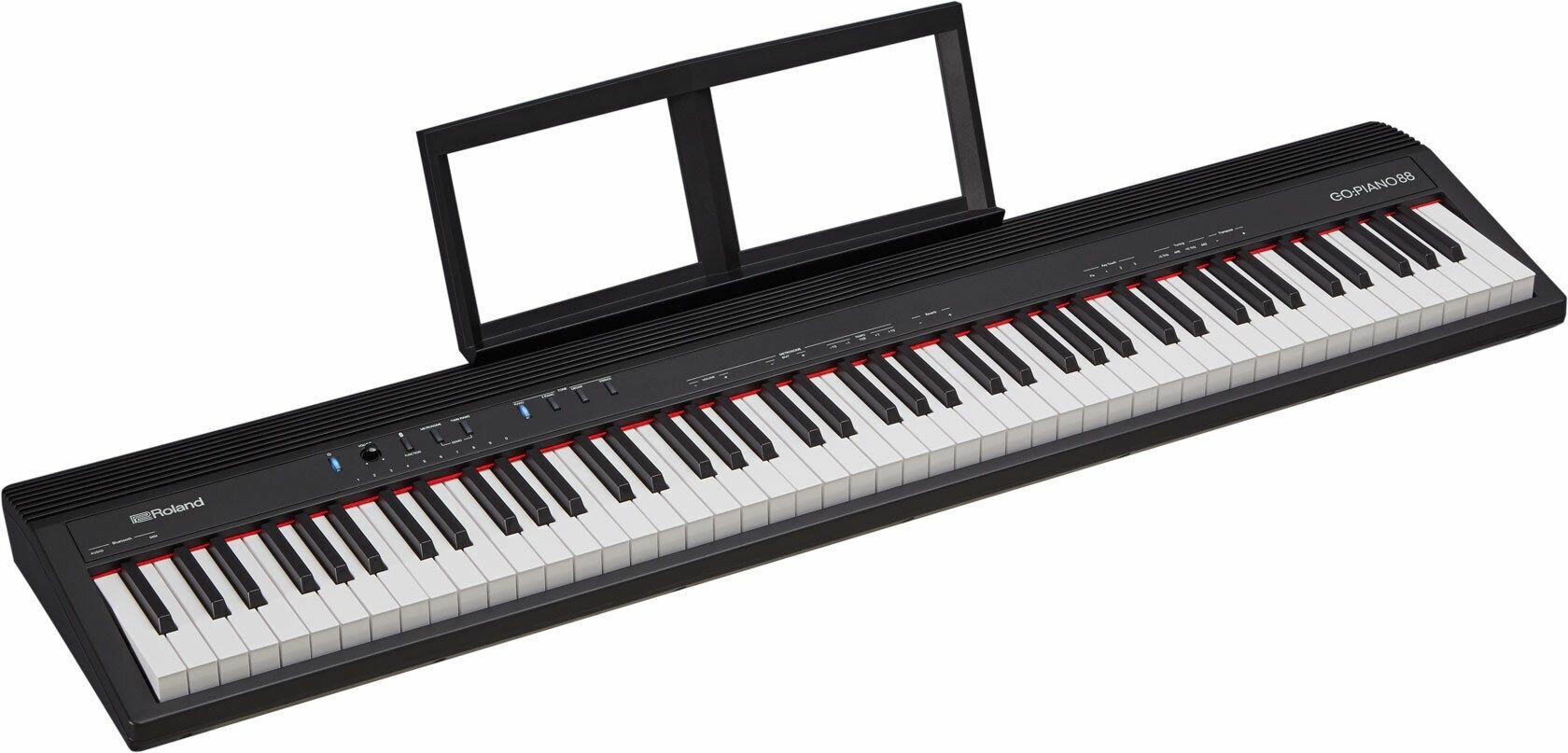 Цифровое пианино Roland go-88p электрофортепиано, 88 клавиш, 128 полифония, bluetooth ver 4.0, вес 7 кг