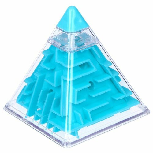 головоломка пирамида голограмма 10см блистер Головоломка «Пирамида», цвета микс