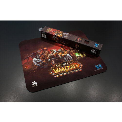 SteelSeries QcK World of Warcraft Warlords of Draenor кружка world of tanks sabaton sword limited edition белая