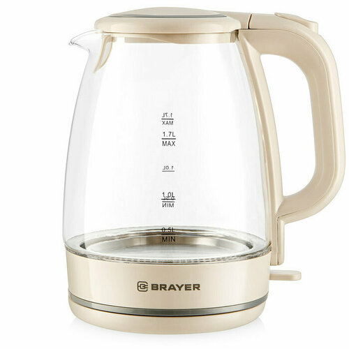 Чайник BRAYER BR1067 2200 Вт бежевый 259900₽
