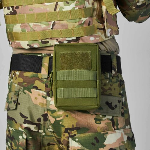 подсумок для документов edc тактический нато Комплект сумок поясная Black Hawk, зеленый