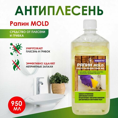 Чистящее средство от черной плесени и грибка Рапин MOLD 1 л