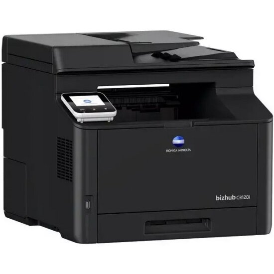 МФУ Konica Minolta bizhub C3120i (А4, цветное, 31 ppm, 512 MB, Duplex, DADF, Ethernet USB 2.0 Wi-Fi, лоток 300л, тонер) AE1V021