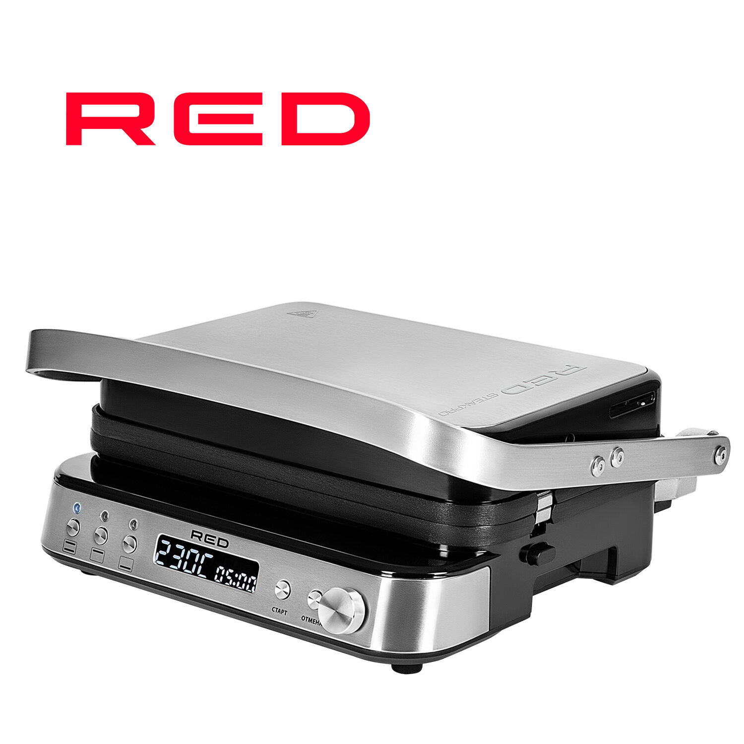 Электрогриль Red Solution SteakPRO RGM-M819D черный - фото №1