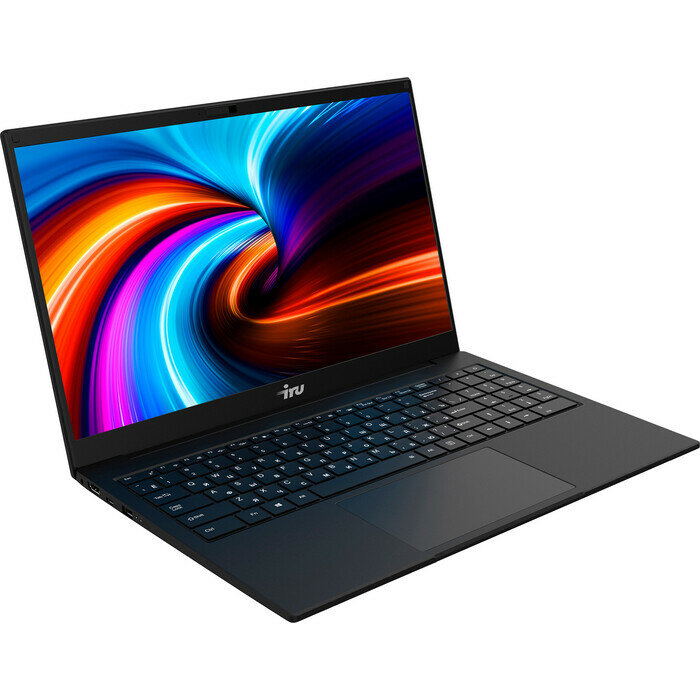 Ноутбук iRU Калибр 15TLI 15.6" IPS FHD black (Core i5 1135G7/8Gb/256Gb SSD/VGA int/noOS) (1894434)