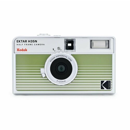 Kodak H35N Ektar Half Frame 35mm Camera Striped Green (зеленый)