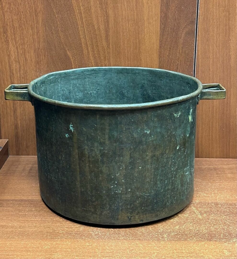 фото Медная Кастрюля с Ручками Объем 10 литов Вес 2 кг! Царская Россия!