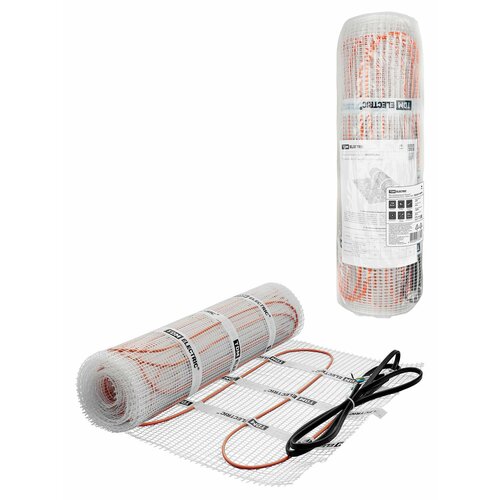 Мат нагревательный Монтаж двухжильный 8 кв м 1200 Вт TDM 9429₽