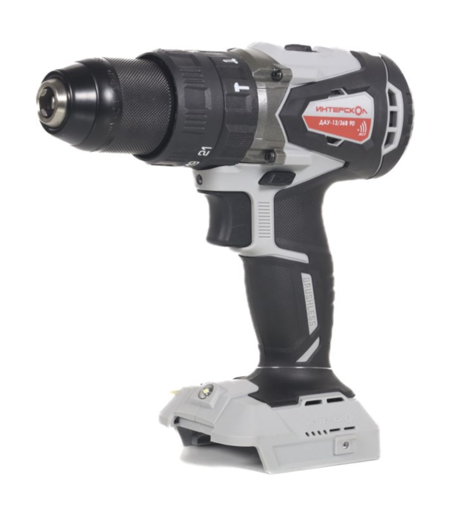 фото Аккумуляторная ударная дрель-шуруповерт Интерскол ДАУ-13/36В 90 АПИ (без акк. и з/у) картон