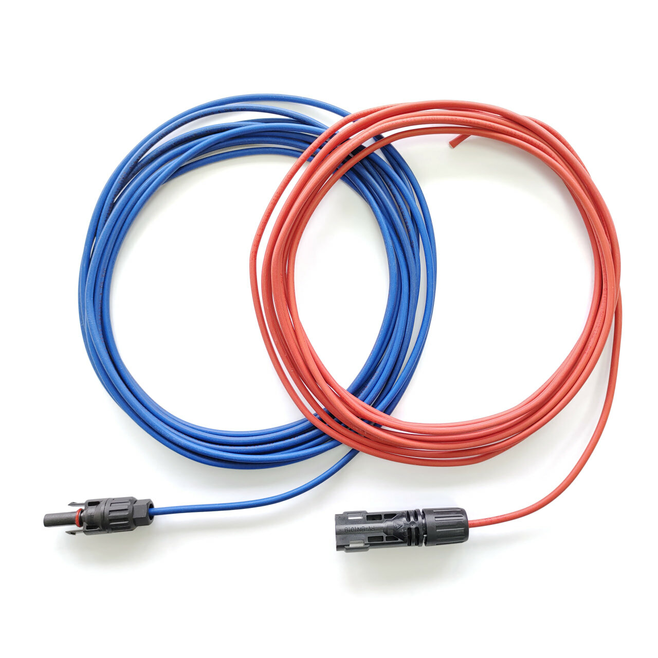 фото Комплект разъемов с кабелем для солнечных панелей МС4-5m (длина кабеля 5 м, сечение 4мм)
