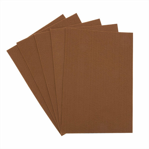 Отрезок фетра полиэстер 100% HY0040010 (31 коричневый), 10 шт